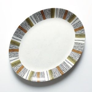Iconic 1960's Midwinter Platter in Sienna Pattern